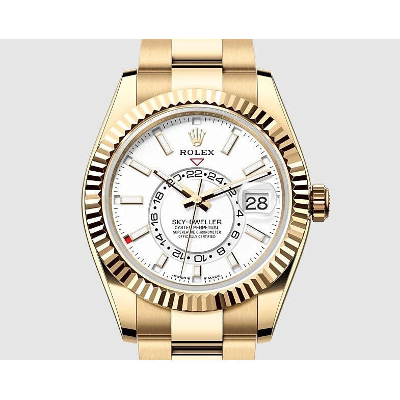 Rolex Yacht-Master 42, yellow gold / two-tone style