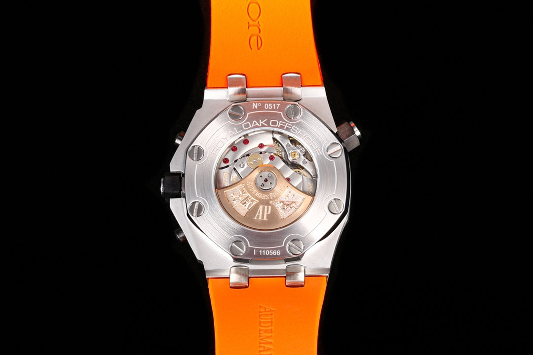 Chronograph -26703ST Orange - Rubber -Automatic - 42mm