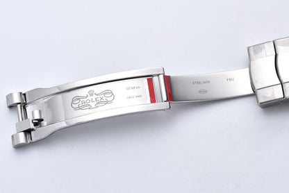 Rolex Oyster Perpetual Datejust 41, blue motif / patterned dial