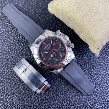 Rolex Cosmograph Daytona 40 - Black Red (Oysterflex)