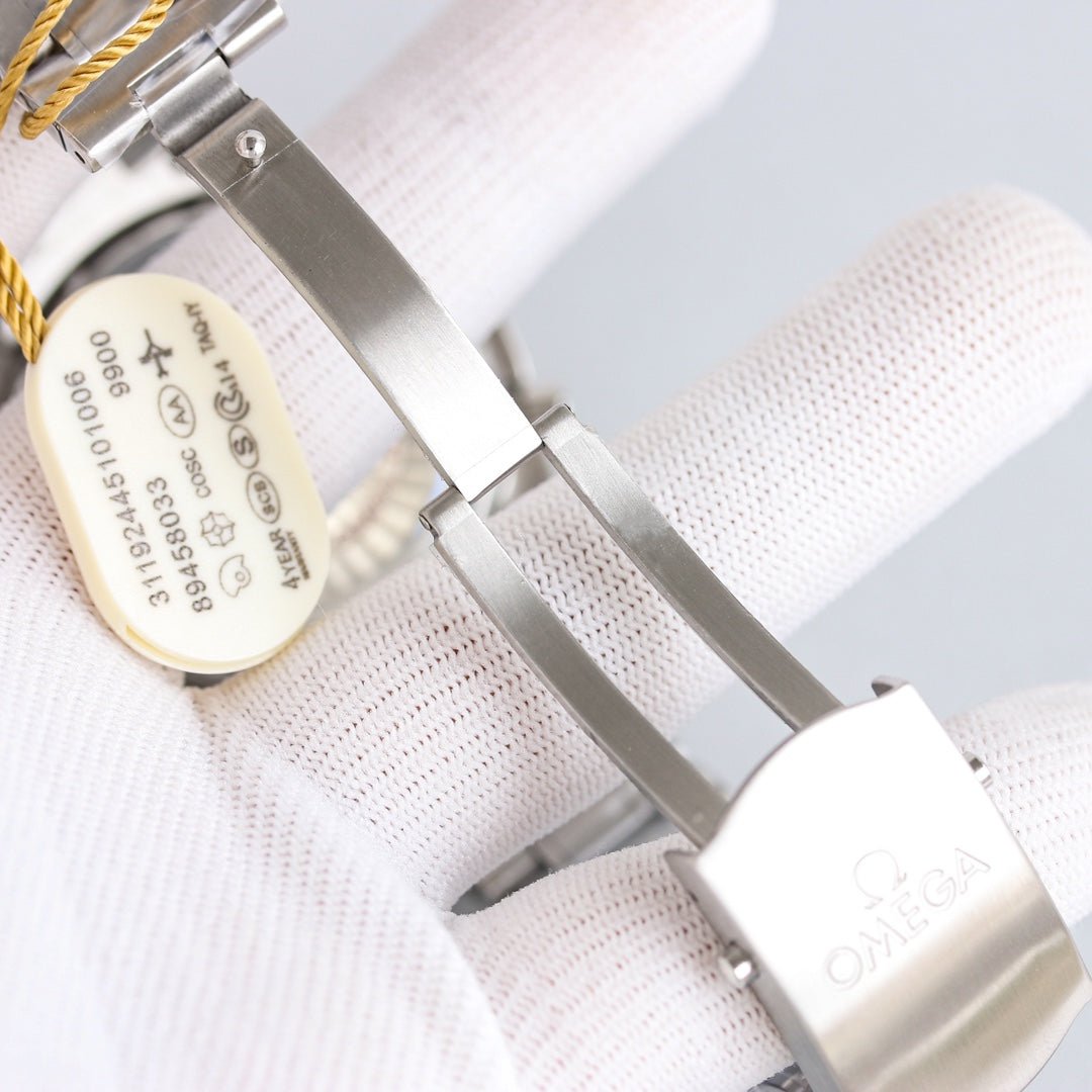 Chronograph -329.30.44.51.01.001 - Black Ceramic- 316L Steel- Automatic - 44mm