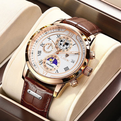 Men's Round Automatic Watch - 40mm