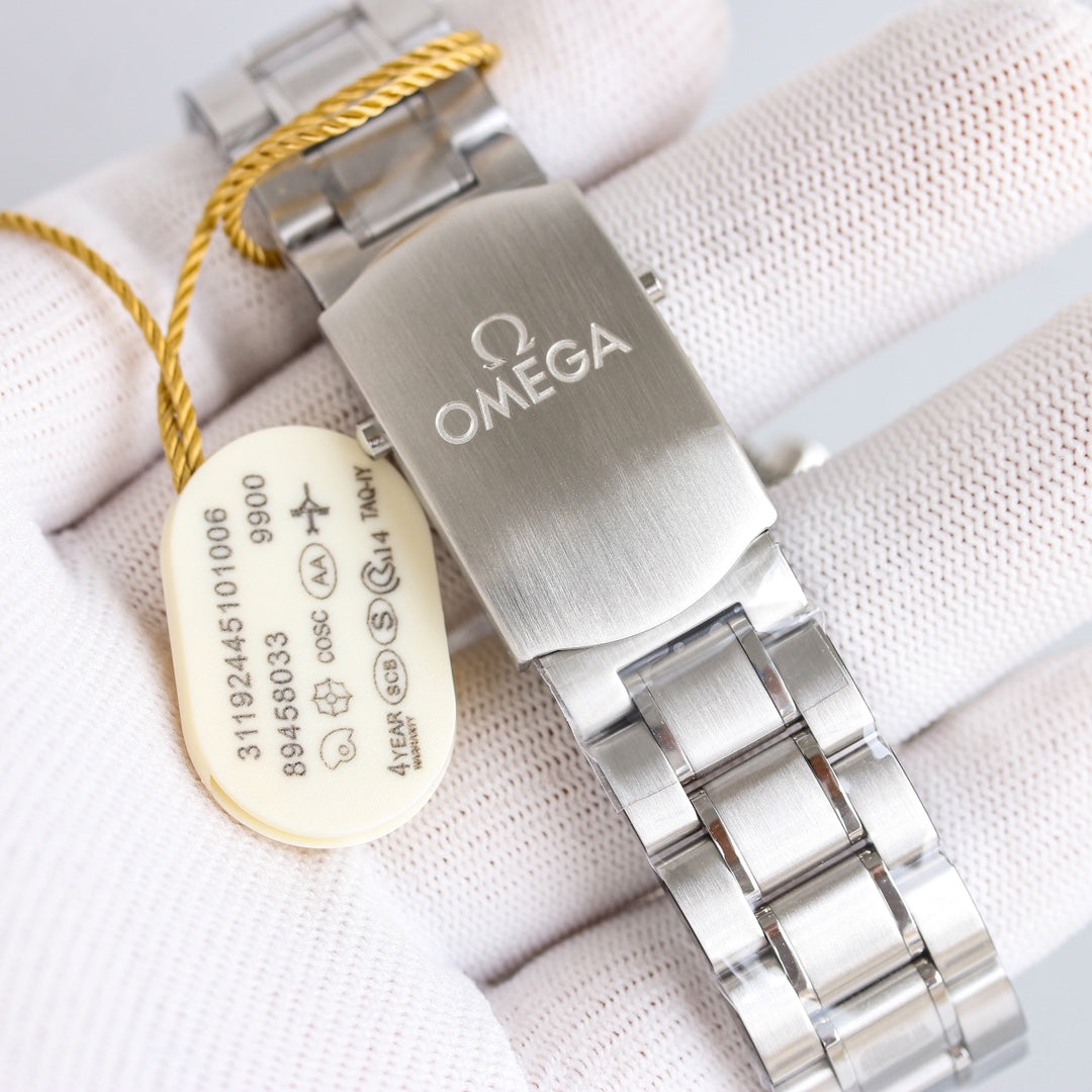 Chronograph -329.30.44.51.01.001 - Black Ceramic- 316L Steel- Automatic - 44mm