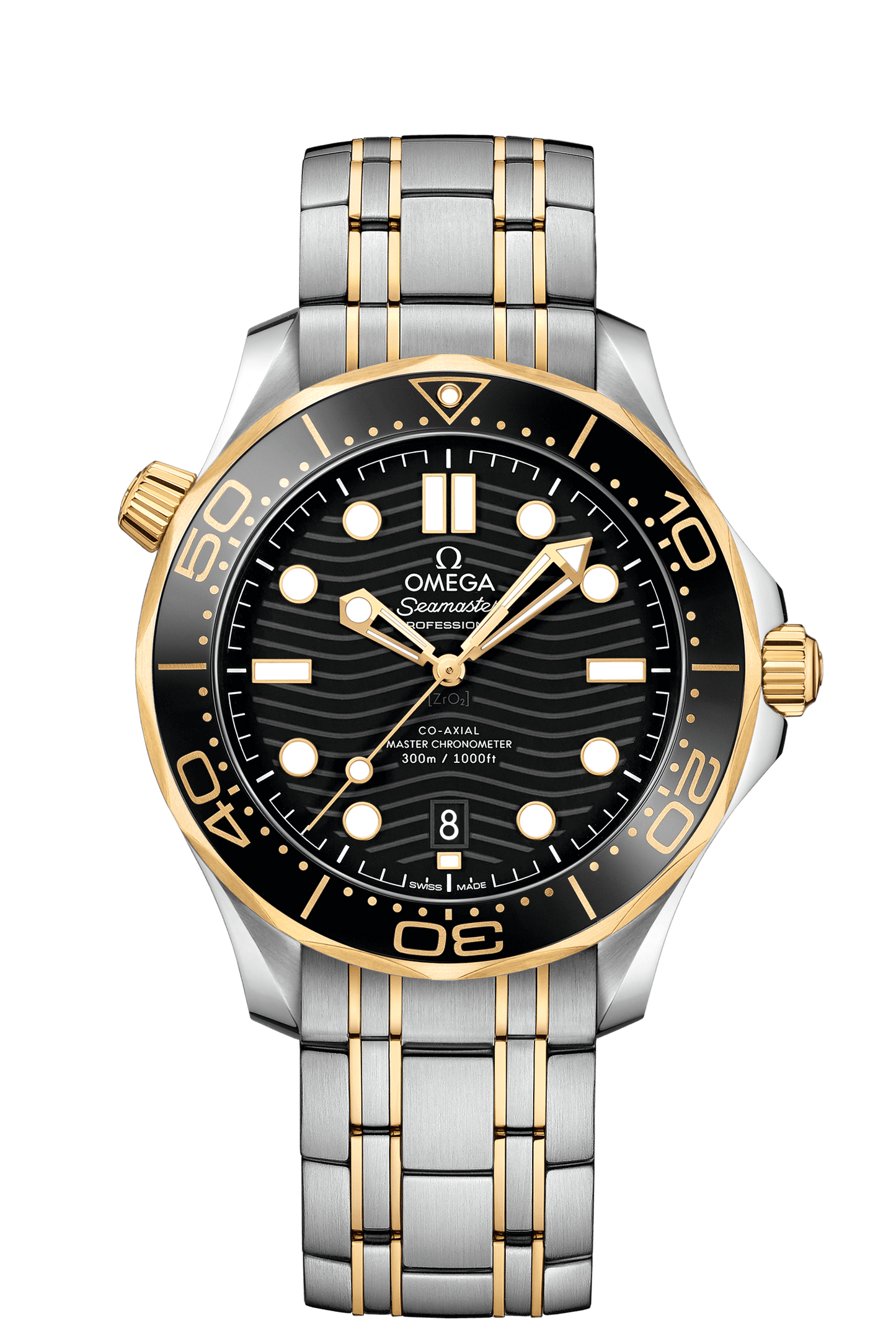 Black Dial - Withe Yellow 904L Steel - 42mm