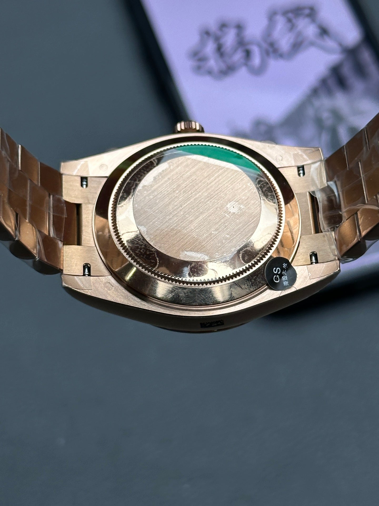 Rolex GMT-Master II, custom green & yellow