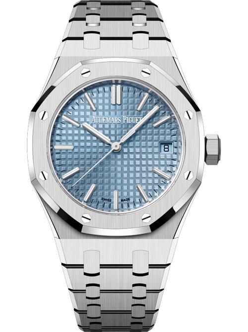 Rolex Oyster Perpetual Datejust 36/41, stainless steel, blue dial