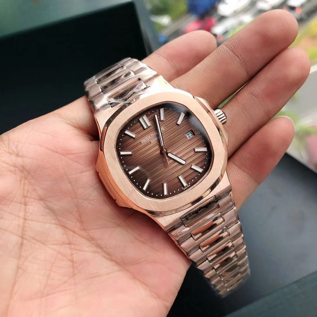 Brwon - Rosegold 904L Steel - Automatic - 41mm