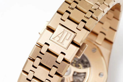 TOP 15407- Hollow Rosegold steel - Automatic - 41mm