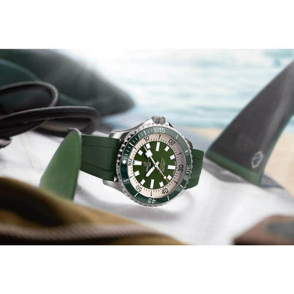 Green Ceramic- Green White - Green Rubber - Automatic - 42mm
