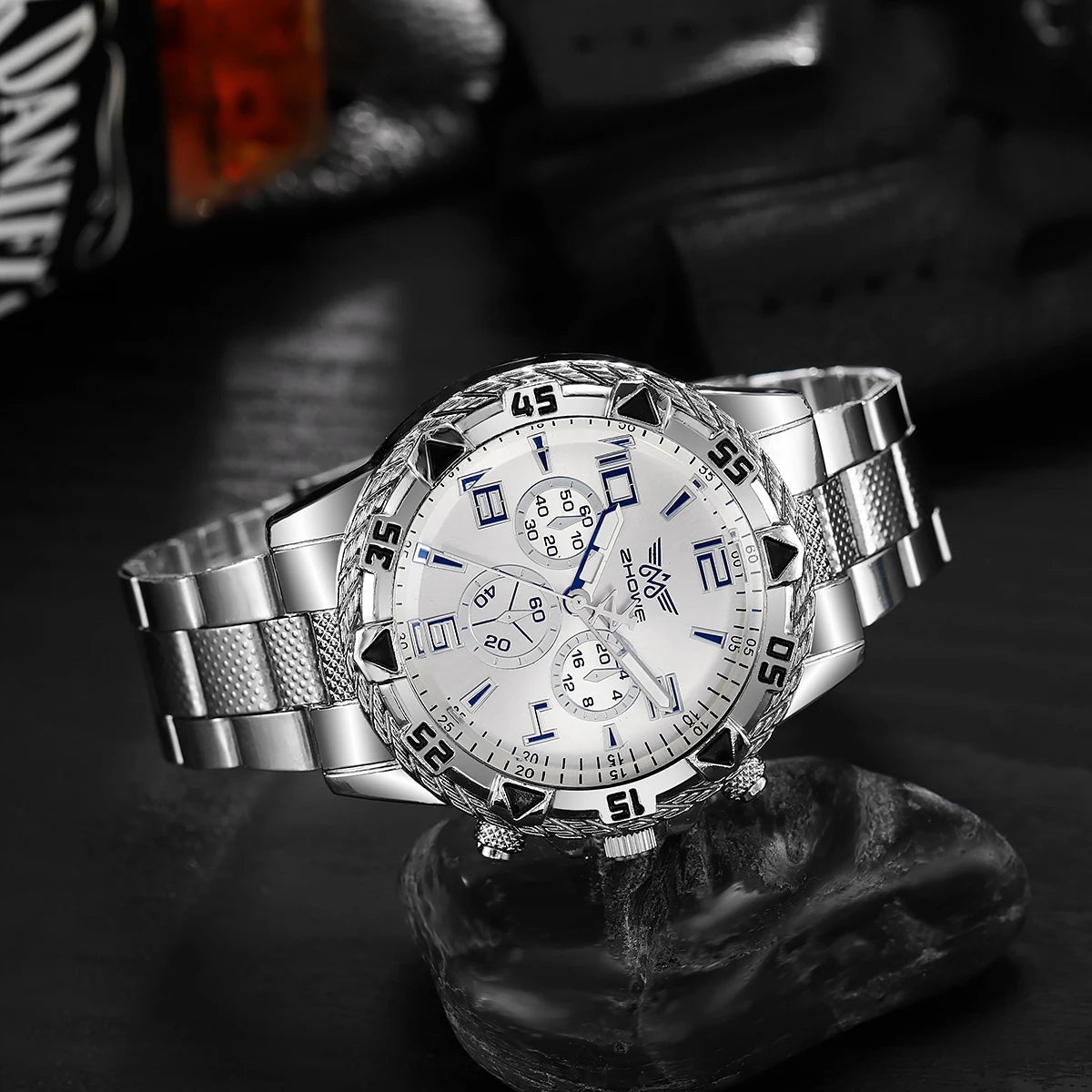 Blue - White 904L Steel - Automatic - 44mm