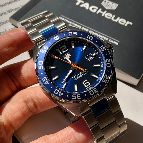 Blue - Blue 904L steel - Quartz - 41mm