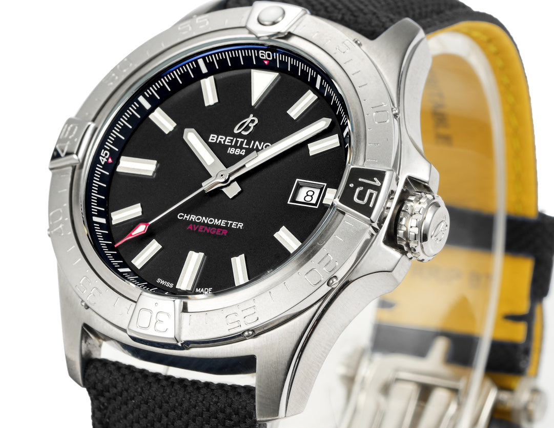 Silver Ceramic- Black AVG - Black Rubber - Automatic - 42mm