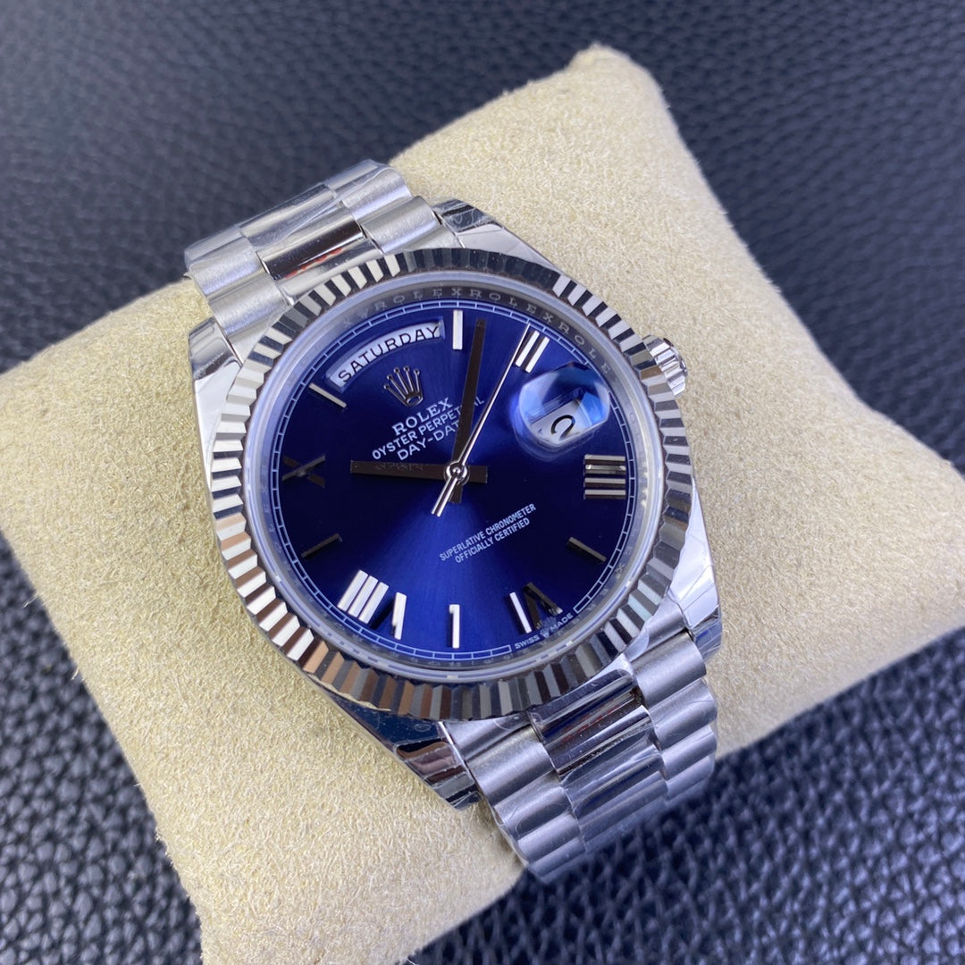 Rolex Submariner Date 40, blue dial & bezel