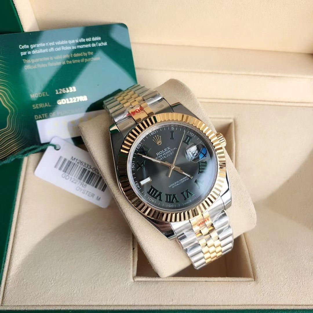 Rolex Oyster Perpetual Datejust 41, Rolesor white (Oystersteel & white gold)