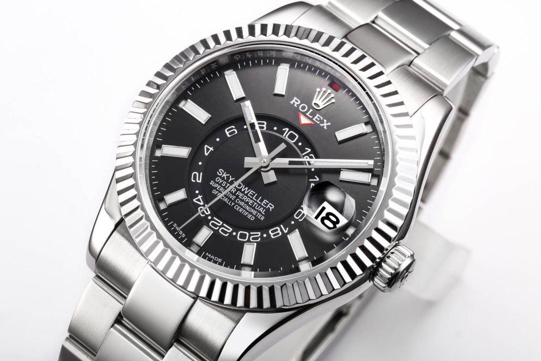Rolex Sky-Dweller 42 - Black Silver (Steel)