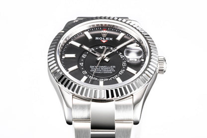 Rolex Sky-Dweller 42 - Black Silver (Steel)