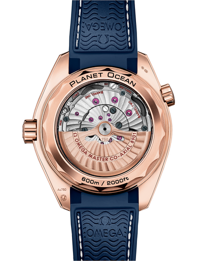 215.63.44.21.03.001- Blue Ceramic bezel - Rosegold Steel - 904L Steel - Automatic -43.5mm