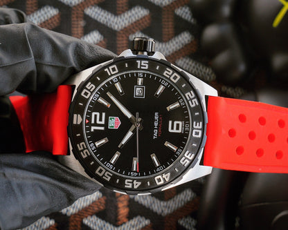 Black -Red Rubber - Automatic - 41mm