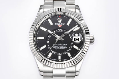 Rolex Sky-Dweller 42 - Black Silver (Steel)