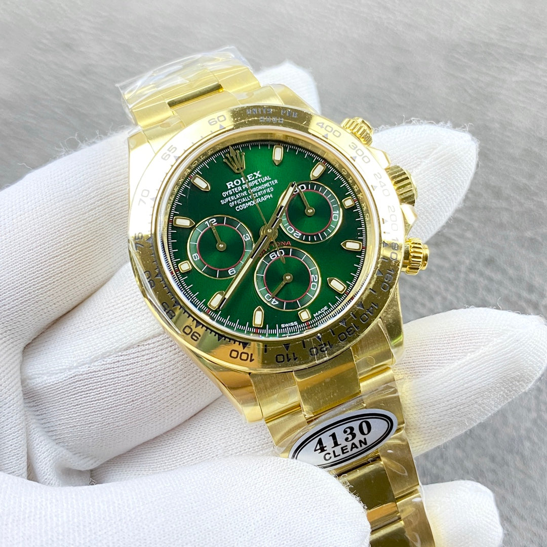 Rolex GMT-Master II, custom green & yellow