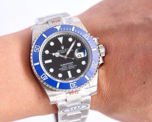 Rolex Datejust 41 Oystersteel (Blue/Black/White Dial)