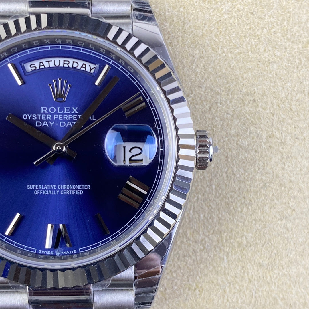 Rolex Submariner Date 40, blue dial & bezel
