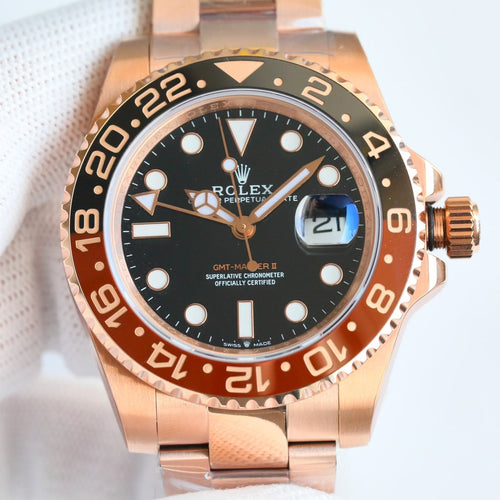 Rolex GMT-Master II, Everose “Root Beer”