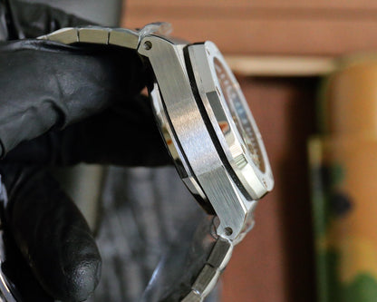 Chronograph- L Size -Blue Ceramic- 904L Steel - Automatic - 44mm