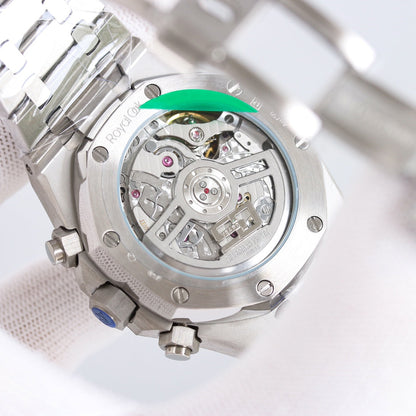 TOP! Frosted White - White Steel - Automatic - 41mm
