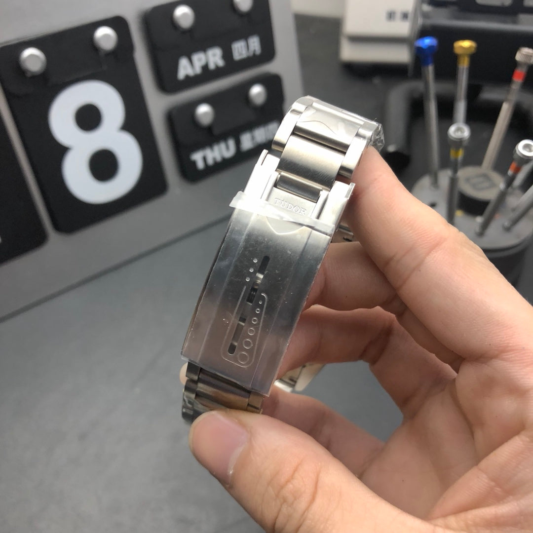 ZF Factory-Titanium - Black -Titanium Bracelet - Automatic - 42mm