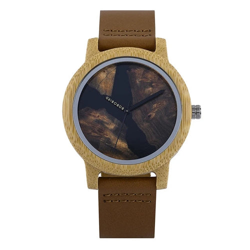 Black Brown - Brown Rubber - quartz - 42mm