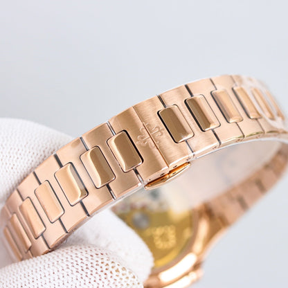 Lady - Purple - Rosegold 316L Steel - Automatic - 35mm