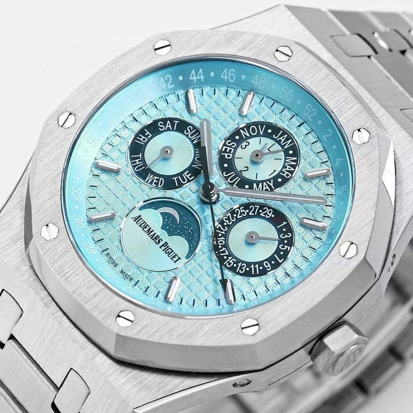 Baby Blue - Silver 904L Steel - Automatic - 41mm