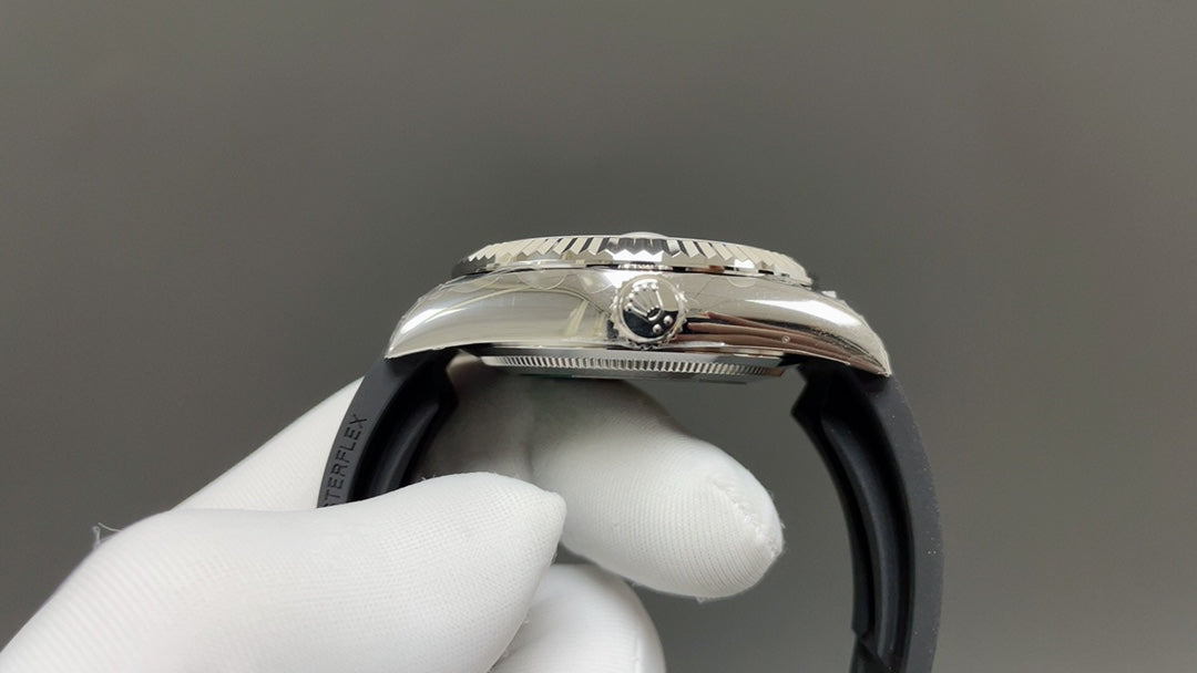 Rolex Yacht-Master 42, white/silver style