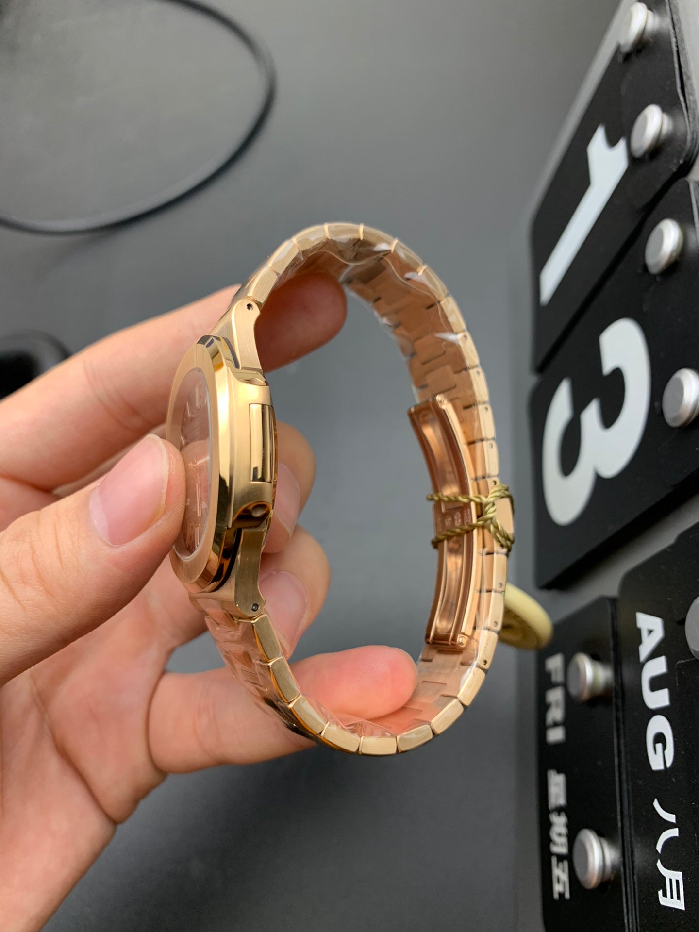 Grey Dial - Rosegold 904L Steel - Automatic - 41mm