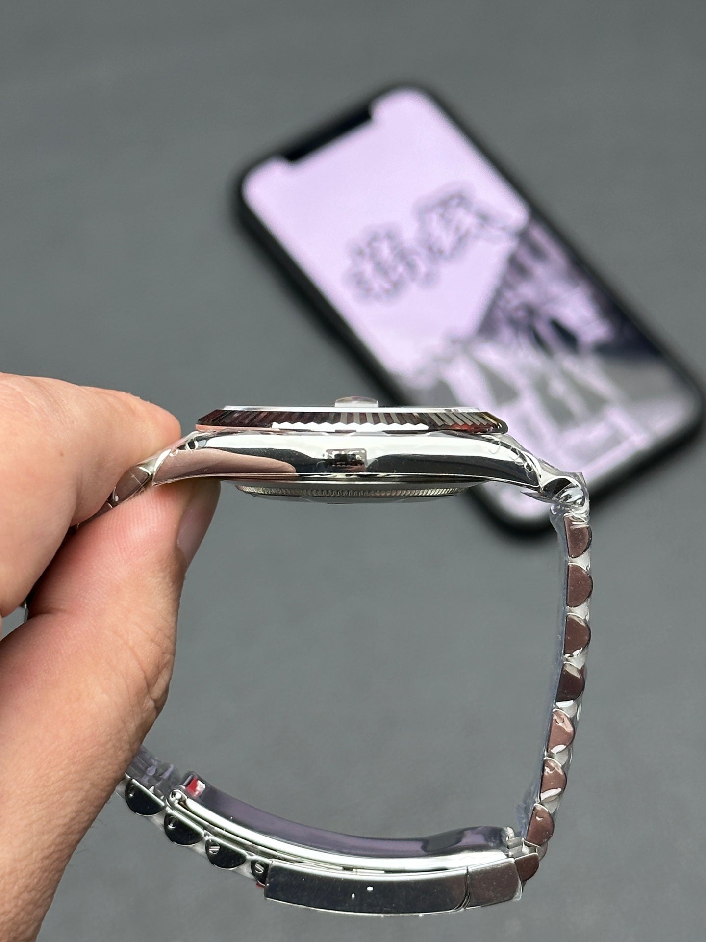 Rolex Oyster Perpetual Datejust 41, stainless steel, grey/silver dial