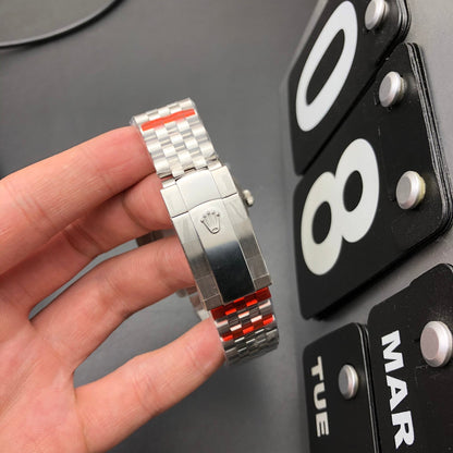 Rolex Datejust 41 White Rolesor with Blue Dial