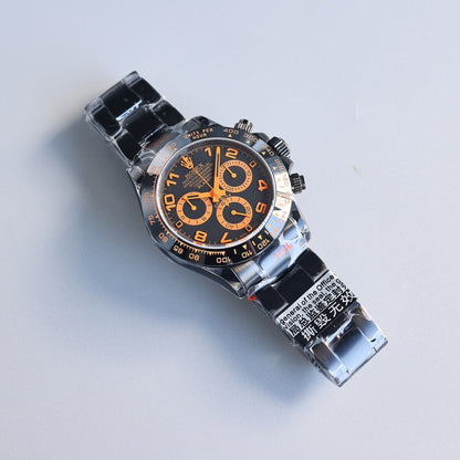 Rolex Cosmograph Daytona, colored racing accents (blue, orange, green, yellow etc.)