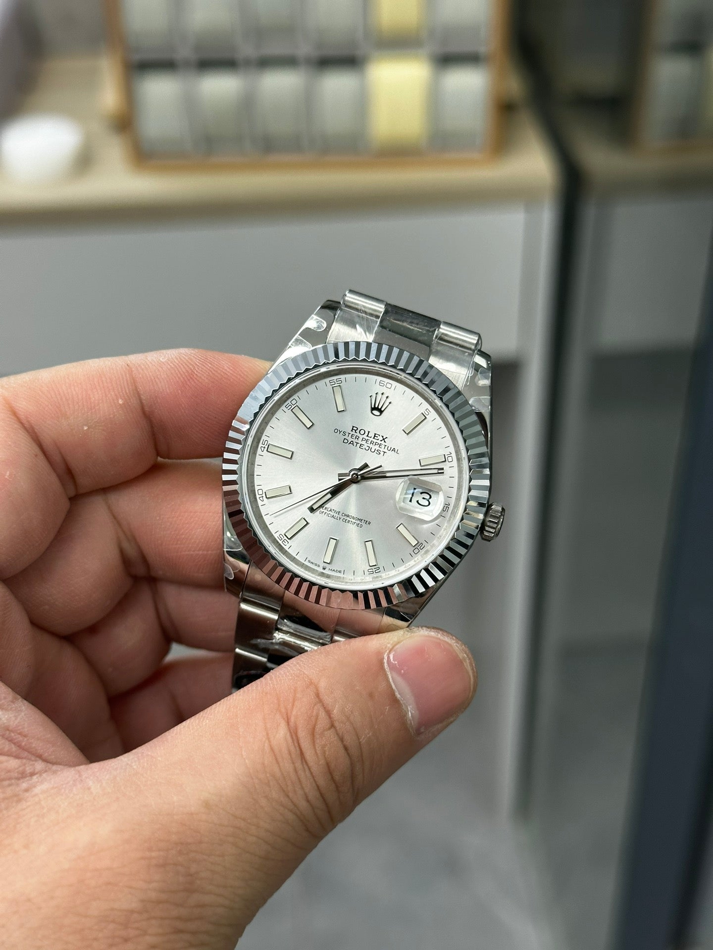 Rolex Oyster Perpetual Datejust 41 - White