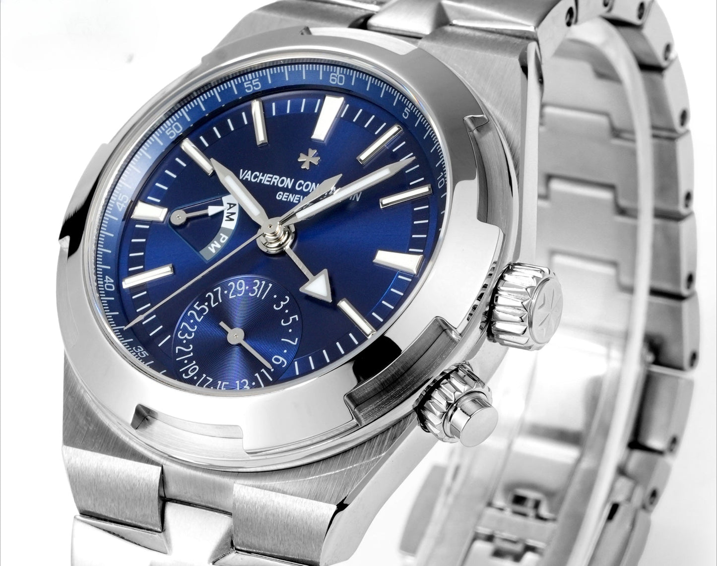 White Blue - Silver 904L Steel - Automatic - 41mm