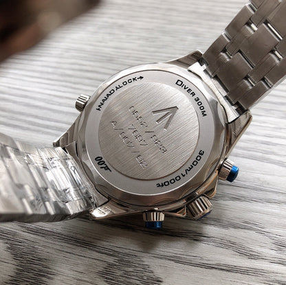 Black Steel - Grey Steel - Quartz - Automatic - 42mm