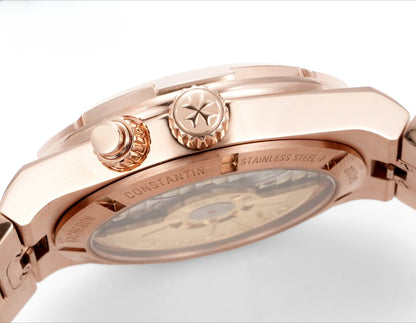 Green Steel - Rosegold 904L Steel - Automatic - 41mm