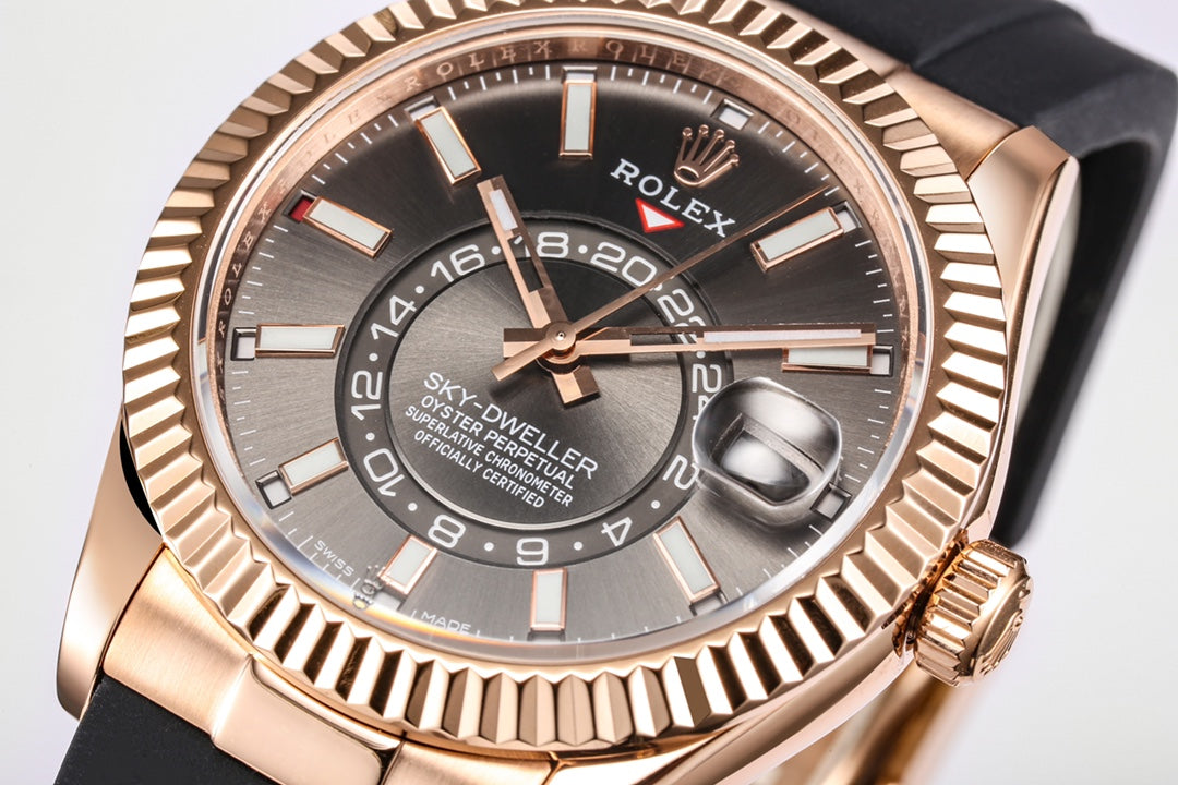 Rolex Yacht-Master 42, Everose, grey dial