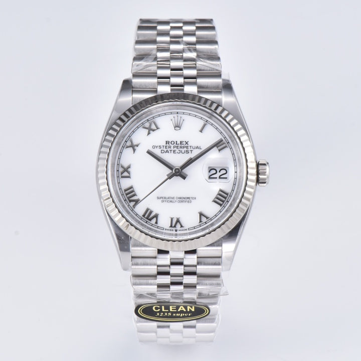 Rolex Oyster Perpetual Datejust 41/36 - White