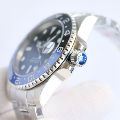 Rolex GMT-Master II, blue & black bezel (“Batman”)