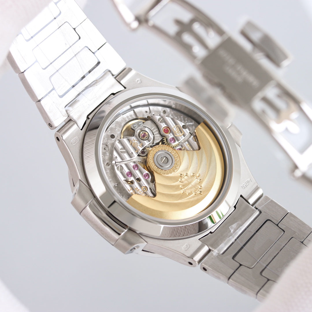 Lady - White - Rhinestones Bezel 316L Steel - Automatic - 35mm