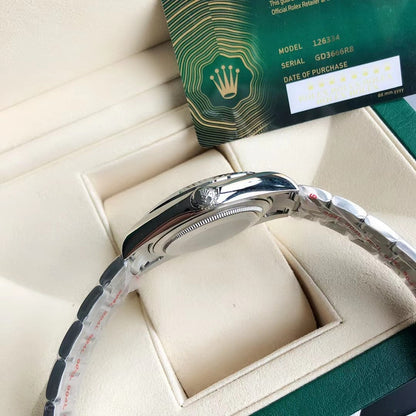 Rolex Oyster Perpetual Datejust 41, stainless steel, grey/silver dial