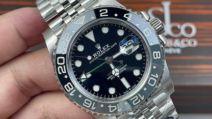 Rolex Datejust 40 Oystersteel (Grey/Black Dial)