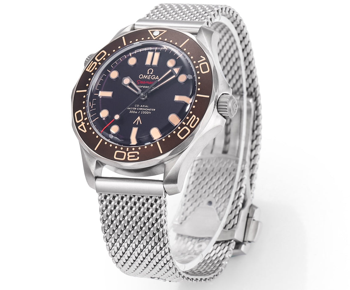 Grey - Silver 904L Steel - Automatic- 42mm