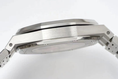 TOP 15407- Hollow Silver 904L steel - Automatic - 41mm